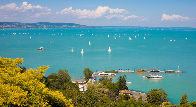 Ungarn Balaton Panorama Foto Ungarisches Tourismusamt